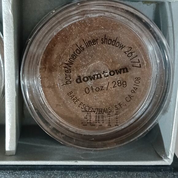 NIB i,d, Bare Escentuals set of 4 eye powder JAVA-SUMMER-COCOA-DOWNTOWN - Picture 3 of 11
